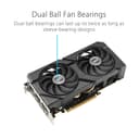 ASUS DUAL RX7600 EVO OC, 8GB DDR6, HDMI, 3 DP, 2715MHz Clock, Overclocked - 3