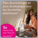 BRITA Wasserfilter Kanne Marella XL weiß (3,5l) inkl. 1x MAXTRA PRO Pure Performance Kartusche - große Filterkanne mit Smart Light LED & Klapp-Deckel, filtert Verunreinigungen & mehr - 5