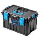Högert Technik - HT7G501 Tool Box on Wheels, Load Capacity up to 50 kg, Practical and Spacious, Resistant to Damage, Dustproof, Robust ABS Clasps, Modular Construction - 1