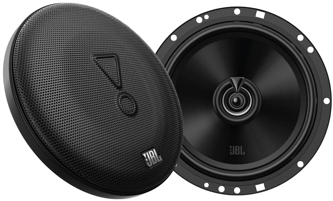 JBL Stage2 GEN2 65 – 6.5 Inch (165mm) 2-Way Coaxial Car Speakers – 60W RMS – 240W Peak – High Sensitivity Audio – OEM Upgrade – Compact Fit – Easy Install – With Grilles – Pair