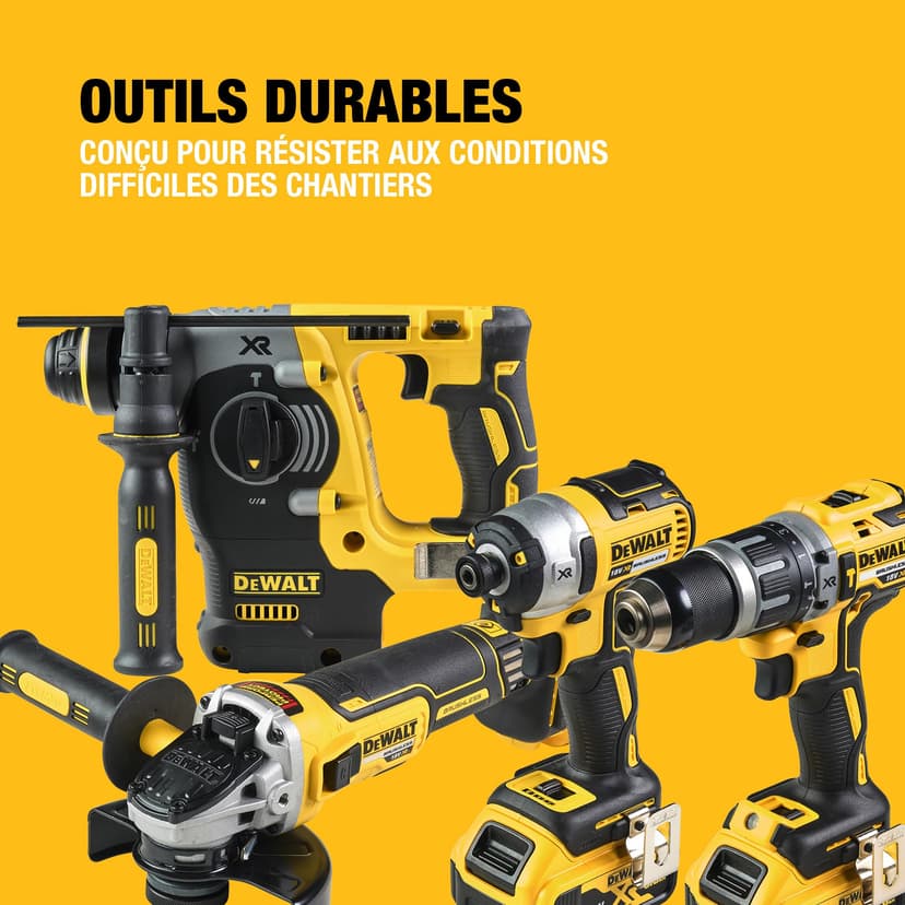 DEWALT 18V XR Brushless Kit, 3X 5Ah (4 pc.), DCK422P3T-QW - 6