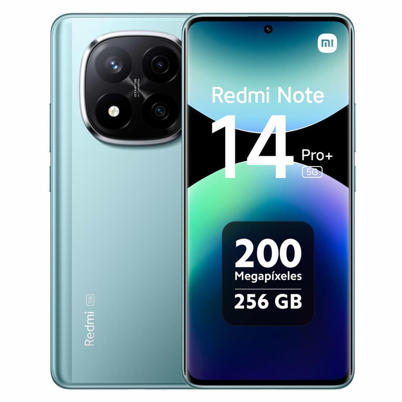 Xiaomi Redmi Note 14 Pro+ 5G Smartphone 8GB + 256GB, Frost Blue (UK Version + 2 Years Warranty) - 1
