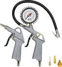 Güde Compresseur Airpower 180/08 (sans huile et nécessitant peu d'entretien, entraînement par courroie, 8 bars, 1100 W, débit effectif 140 l/min, tuyau d'air comprimé de 2,5 m avec raccord rapide - 8