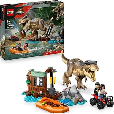 LEGO Jurassic World Le T. Rex et l’Évasion sur la Rivière…