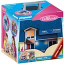 Playmobil 70985 Maison transportable - Dollhouse - avec Trois Personnages, Salle de Bains, Chambre, Salon et Cuisine - Tout équipée - La Maison Traditionnelle - s'ouvre s'emporte Partout - Dès 5 Ans - 4