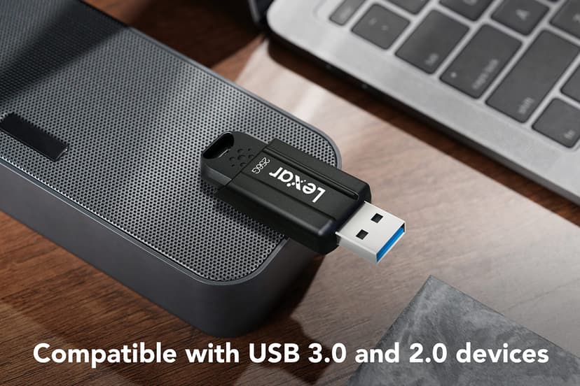 Lexar JumpDrive S80 Clé USB 32 Go, Cle USB 3.2, Jusqu'à 130 Mo/s en Lecture, Mémoire Stick, JumpDrive pour Ordinateur Portable/PC/Voiture (LJDS080032G-BNBAG) - 4
