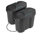 Gardena solar-powered AquaBloom irrigation set with water tank: Solar-powered irrigation set for up to 20 potted plants, control unit with 14 irrigation programmes (13301-20) - 8