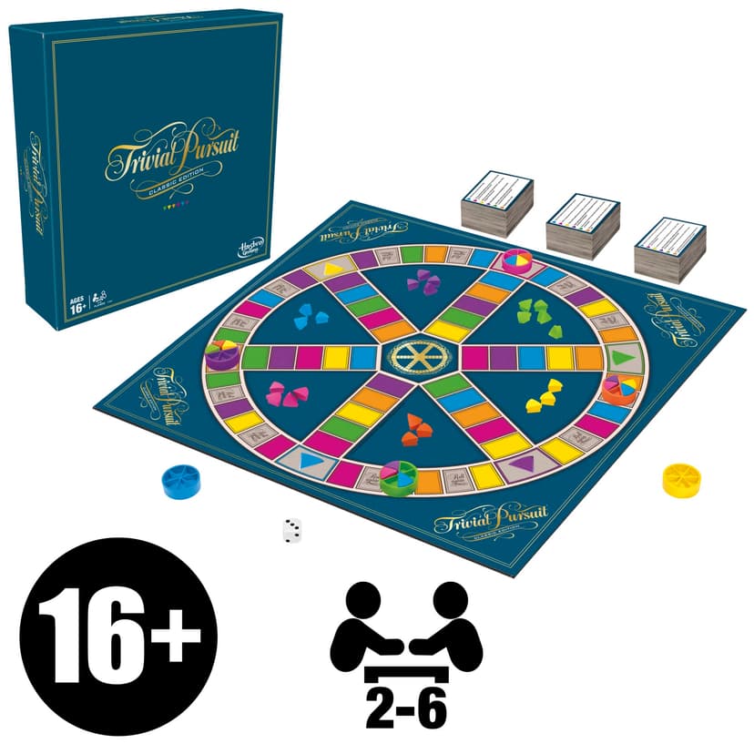Hasbro Gaming Trivial Pursuit Game, Classic Edition - 6