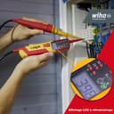 Comprobador de tensión y continuidad 0.5-1,000 V AC, CAT IV incl. 2x AAA batteries - SB 255-17 voltage and continuty tester 0.5-1.000V AC - 3