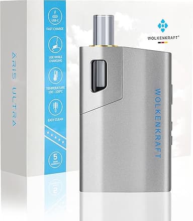 WOLKENKRAFT Vaporisateur ÄRiS ULTRA Premium - USB-C | Cha…