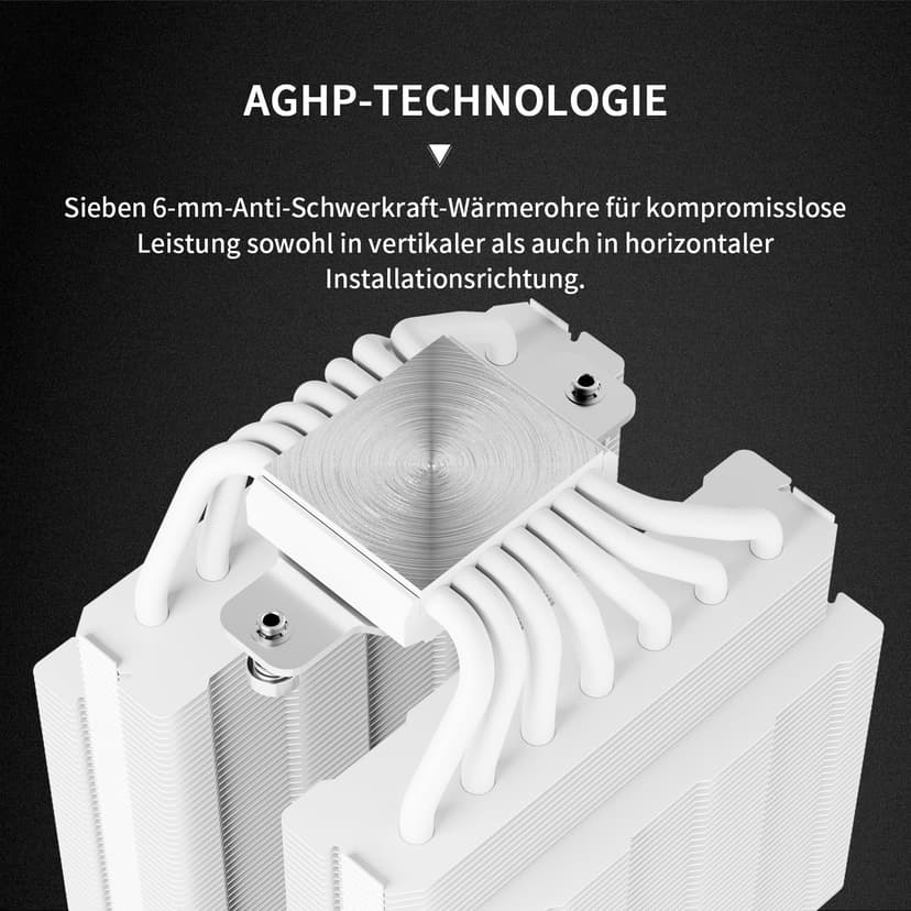 Thermalright TR Phantom Spirit 120 Digital SNOW Refroidisseur d'air, 7 caloducs, double ventilateur PWM 120 mm, prise en charge de AM4/AM5/Intel lga1700/115X/1200/1851 - 3