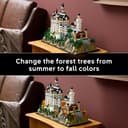 LEGO Architecture Neuschwanstein Castle - DIY Display Model Kit for Adults - incl. Towers, Courtyards & a Detailed Interior - History Gift for Fans - 21063 - 6