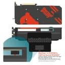 Thermal Grizzly WireView GPU - 1x 12VHPWR to 3x 8Pin PCIe - Normal - Power Meter for Graphics Cards - OLED Display - Monitoring Tool - Made in Germany - 7