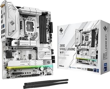 ASRock Z890 Steel Legend WiFi ATX Motherboard for Intel L…