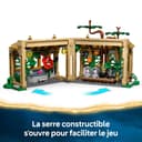 LEGO Harry Potter Le Château De Poudlard : Le Cours De Botanique - Jeu De Construction Modulaire - Minifigurines De Neville, Hermione & Prof. Chourave - 3 Mandragores - Cadeau Fille Dès 8 Ans 76445 - 3