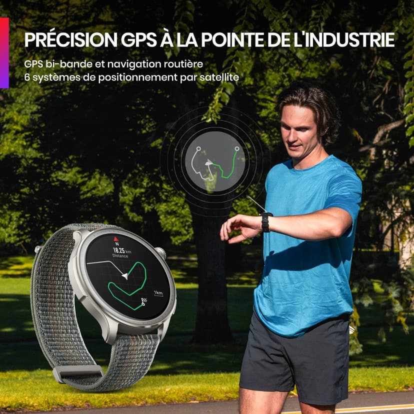 Amazfit Balance 46mm Smart Watch, NFC Contactless Payment, AI Fitness Coach, 14-Day Battery Life, Sleep & Health Monitoring, GPS, 150+ Sports Modes, Bluetooth Calls, AMOLED Screen for Android & iPhone - 7