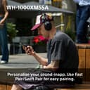Sony WH-1000XM5SA Special Edition Soft Case Premium Noise Cancelling Wireless Over-Ear Headphones, Bluetooth, Clear Call Quality, Hi-Res Audio, Up to 30hr Battery Life, iOS & Android - Black - 9