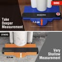WORKPRO 2-Pack 25 CM Contour Gauge Duplicator, Marking Gauge with Lock, Adjustable Scribe Tool for Woodworking, Construction, Flooring, Tile & DIY Handyman Gift - 6