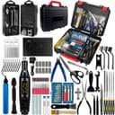 221 Pieces 3D Printer Accessory Kit, 3D Printer Accessories Bring Tool Box Includes Deburring Tool, Suitable for 3D Printing Disassembly, Cleaning and Precision Machining of Tool Boxes - 1