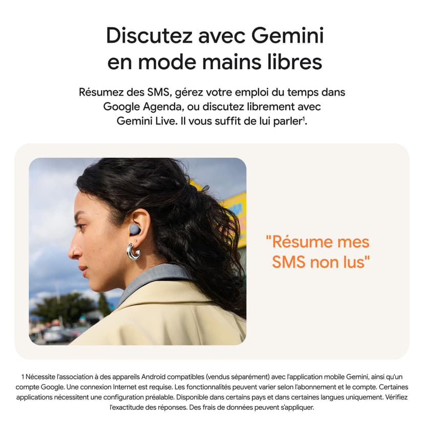 Google Pixel Buds Pro 2 – Écouteurs sans Fil avec Suppression Active du Bruit – Écouteurs Bluetooth – Porcelaine - 7