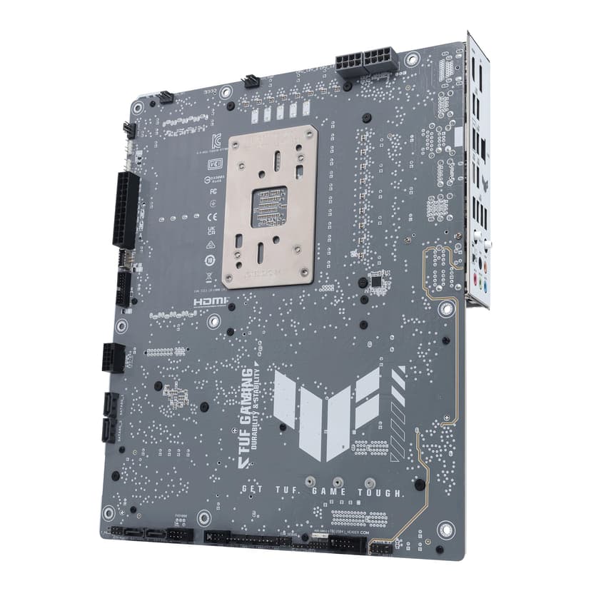 ASUS TUF Gaming B850-BTF WiFi W AMD B850 ATX Motherboard,Hidden-Connector Design, 14+2+1 80A DrMOS Power Stages, DDR5, PCIe 5.0 Ready, 3X M.2, Wi-Fi 7, 2.5Gb LAN, DP, HDMI™, USB 20Gbps Type-C - 9