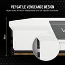 CORSAIR VENGEANCE DDR5 RAM 32GB (2x16GB) Up to 6400MHz CL36-48-48-104 1.35V AMD EXPO Intel XMP 3.0 Desktop Computer Memory – White (CMK32GX5M2B6400Z36W) - 5