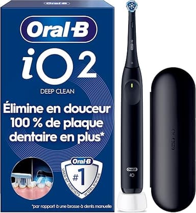 Oral-B Brosse A Dents Electrique iO 2 Noire, 3 Modes De N…