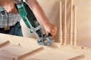 wolfcraft tecmobil Mobile Drilling Aid - Mobile Drill Stand for Freehand Drilling on Walls, at Angles, Overhead, and Stationary - with dust Extraction - 4522000 - 6