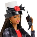 Barbie Signature Poupée Dionne de Clueless Collector avec Ensemble à Carreaux Noir et Blanc, Chapeau et Accessoire de téléphone Portable - 4