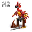 LEGO Harry Potter Fawkes: Dumbledore’s Phoenix Toy – Play & Display Bird Figure – Incl. Sorting Hat & Sword of Gryffindor – Birthday Gift for 8+ Year Old Girls & Boys - 76448 - 2