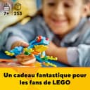 LEGO Creator 3 in 1 Exotic Parrot to Frog to Fish Animal Figures Building Toy, Creative Toys for Kids Aged 7 and up 31136 - 2
