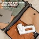 Neakasa Magic 1 Défroisseur vapeur portable avec aspiration, compact et pliable, pas de planche à repasser nécessaire, utilisation à une main - 9