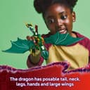 LEGO NINJAGO Lloyd’s Green Forest Dragon Figure - Building Toy with 2 Minifigures for Imaginative Play, Ninja Gift Idea for 6 Plus Year Old Boys, Girls & Dragons Rising Fans 71829 - 3