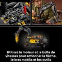 LEGO Technic Pelleteuse Volvo EC500 Hybride - Maquette pour Adulte de Véhicule de Construction Motorisé - Bras Articulé & Chenilles Mobiles - Marteau & Pelle - Cadeau Original 42215 - 6