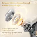 Yinyoo KBEAR MONKIE K01 Gaming Earphones HiFi In-ear Noise Cancelling Headset with 3.5mm Surround Plug Wired Earbuds for PC, PS5, Xbox, Switch - 4