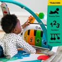 Baby Einstein 4-in-1 Kickin Tunes Play Gym, Tummy Time Baby Play Mat with Kick Piano, Music & Language Discovery, Sensory Toys, Lights & Sounds, for Newborns & Up - 8