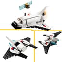 LEGO 31134 Creator 3 in 1 Space Shuttle Toy to Astronaut Figure to Spaceship, Building Toys for Kids, Boys, Girls Aged 6 and up, Creative Gift Idea - 3