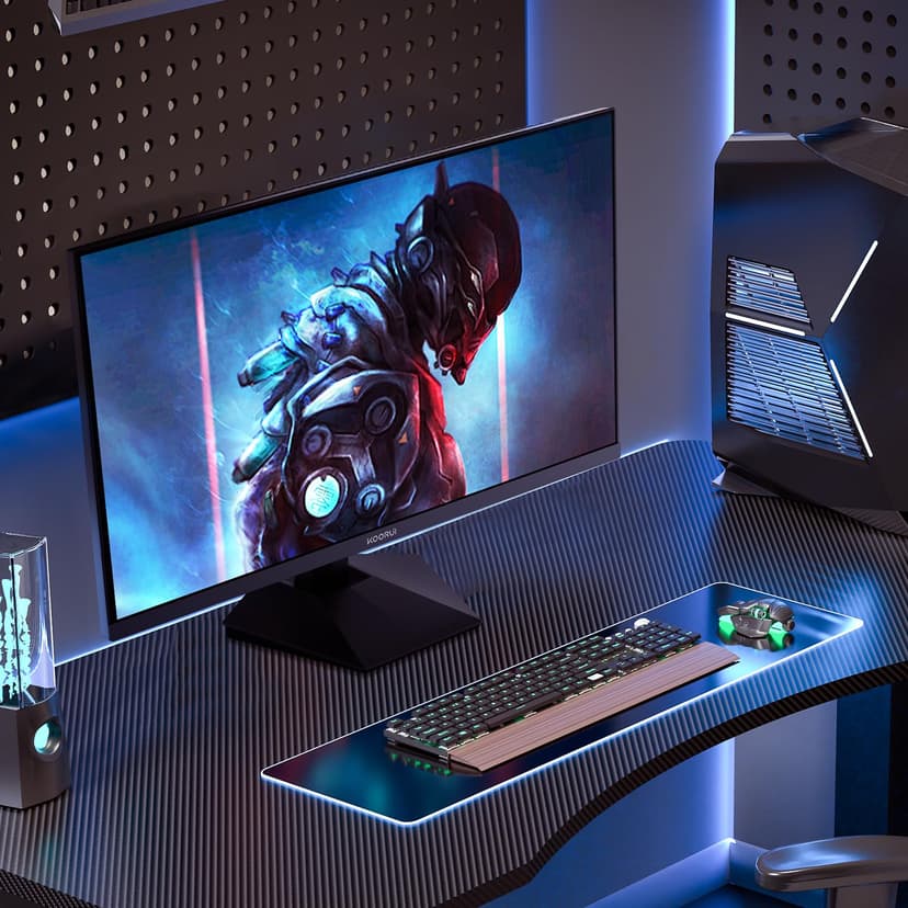 KOORUI G2721P 27 Inch Gaming Monitor,200Hz, IPS, QHD 1440P, 1ms, HDR 400, Adaptive Sync, VESA Mountable, HDMI/DP, Low Blue Light, 99% SRGB - 9