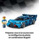 LEGO Speed Champions Bugatti Vision GT Hyper Sports Car Toy - Model Kit w/a Collectible Driver Minifigure - Gaming Gift Idea for 9+ Year Old Boys & Motorsport Fans - 77253 - 5
