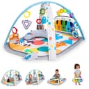 Baby Einstein 4-in-1 Kickin Tunes Play Gym, Tummy Time Baby Play Mat with Kick Piano, Music & Language Discovery, Sensory Toys, Lights & Sounds, for Newborns & Up - 1