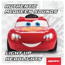 Huffy Disney Cars Lightning McQueen Electric Ride On Car - 6v Battery Powered Motorised Car Fun + Sounds + Lights, Red - 5