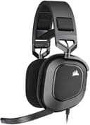 Corsair HS80 RGB USB Gaming Headset - Dolby 7.1 Surround Sound - Broadcast Quality Microphone - iCUE Compatible - PC - Black - 1