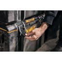 Heavy-duty toolbox with IP65 seal, 50kg load, auto-latching, removable tray, and tracker-ready design—ideal for secure, stackable jobsite tool storage. - 3