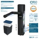 Ciano, Aquarium 60 Black, for Fish, Equipped with Filter, Consumables, LED and Heating, 58L, Reinforced Packaging for Web Sending - 4