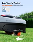 Segway Navimow i205 AWD Robot Lawn Mower without Boundary for 500 m², w/Garage S, All-Wheel-Drive for 45% Slopes, EFLS NRTK + Vision, Auto Mapping, No RTK Antenna Required (Ship Separately) - 3
