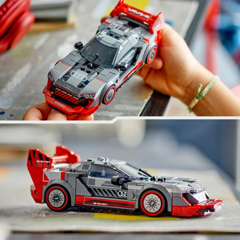 LEGO Speed Champions Voiture de Course Audi S1 e-Tron Quattro Véhicule Jouet, Set de Construction pour Enfants, Idée Cadeau pour Garçons et Filles Dès 9 Ans, Jeu en Autonomie, Déco pour Chambre 76921 - 5