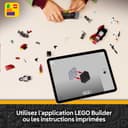 LEGO Star Wars 75449 Pack de Combat Le Siège de Mandalore - Jouet d'action avec Minifigurines de 2 Mandaloriens & 2 Clone Troopers - Speeder & Pistolets Blasters - Cadeau pour Garçon dès 6 Ans & Fans - 6