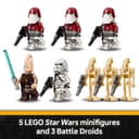 LEGO Star Wars 75413 Republic Juggernaut - Building Toy with 3 Droid Figures & 5 Minifigures incl. Ki-Adi-Mundi with a Lightsaber - Gift for 9+ Year Old Boys & The Clone Wars Fans - 6