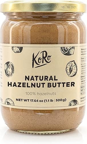 KoRo - Purée de noisettes 500 g - 100% noisettes, sans su…