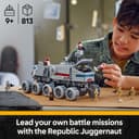 LEGO Star Wars 75413 Republic Juggernaut - Building Toy with 3 Droid Figures & 5 Minifigures incl. Ki-Adi-Mundi with a Lightsaber - Gift for 9+ Year Old Boys & The Clone Wars Fans - 2